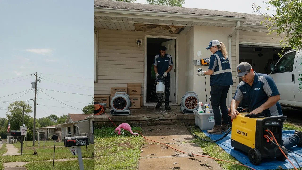 Storm Damage Water Removal in Latham, KS near me